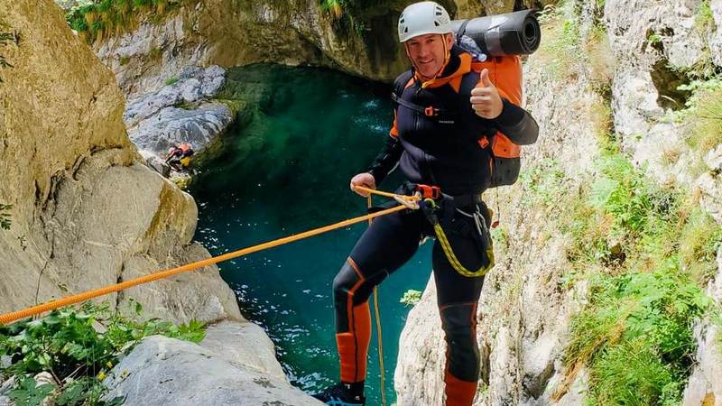 canyoning extreme bendola