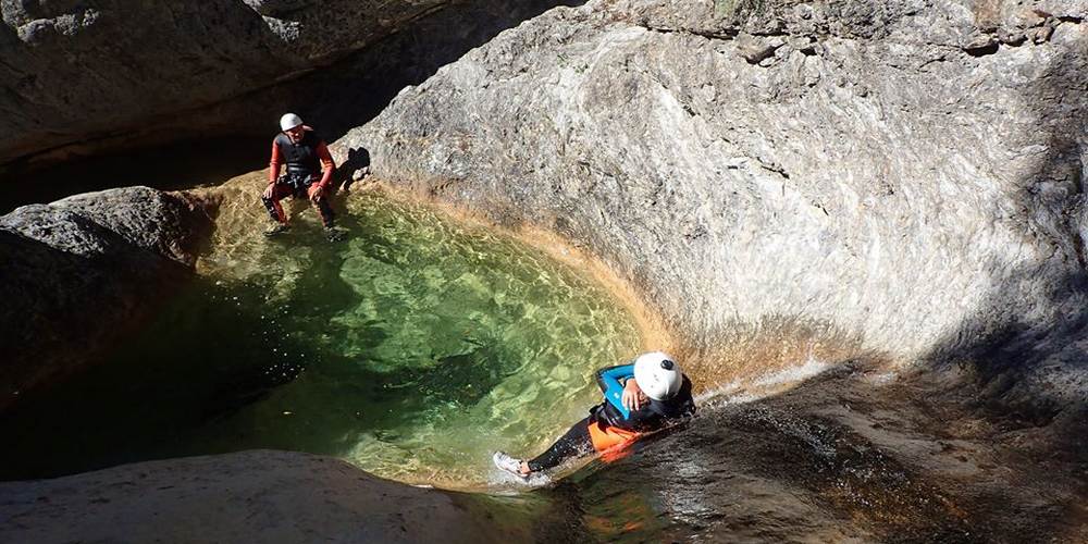 canyoning audin alpes maritimes