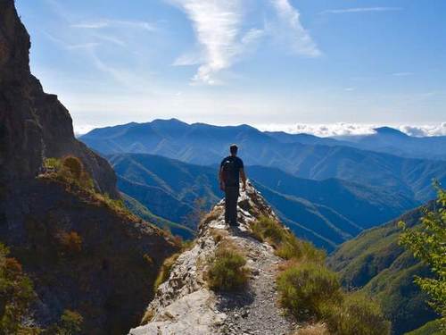 Randonnée dans la vallée de la Nervia